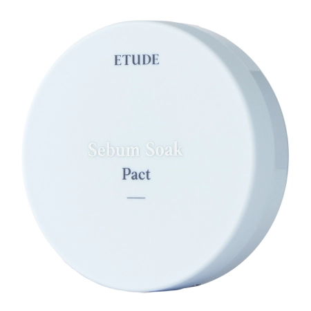 Etude House - Sebum Soak Pact - Matējošs Kompaktais Pūderis - 9,5g