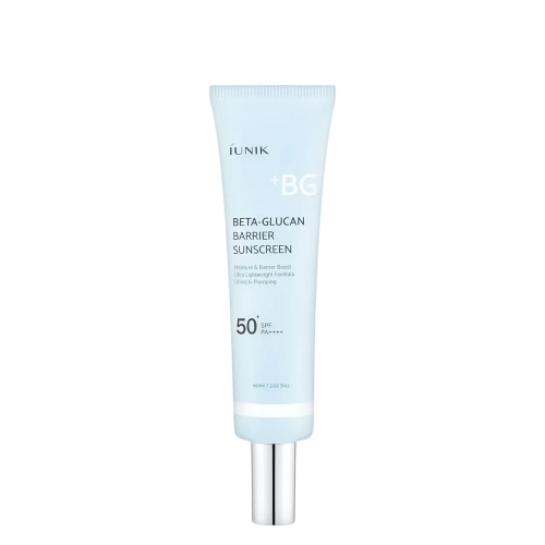 iUNIK - Beta Glucan Barrier Sunscreen - Mitrinošs Saules Aizsargkrēms SPF50+ PA++++ - 60ml