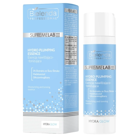 Bielenda Professional - Supremelab - Hydra Glow - Hidro Plumpinga Essence - Tonizējoša un Mitrinoša Esence - 200ml