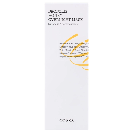 COSRX - Full Fit Propolis Honey Overnight Mask - Barojošs nakts krēms ar propolisu - 60ml