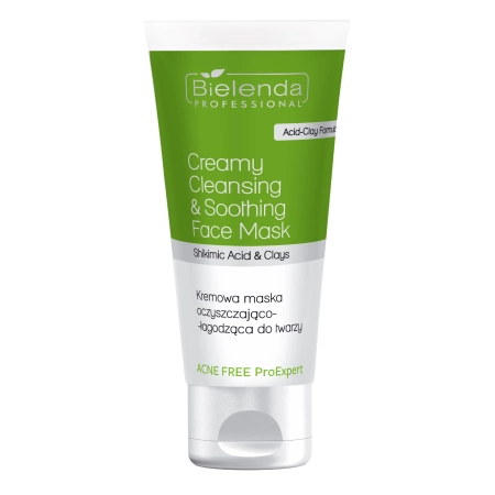Bielenda Professional - Acne Free ProExpert - Krēmveida Attīrošā Maska - 150ml