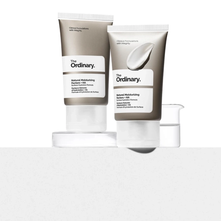 The Ordinary - Natural Moisturizing Factors + HA - Mitrinošs Krēms Sejai ar Hialuronskābi - 30ml