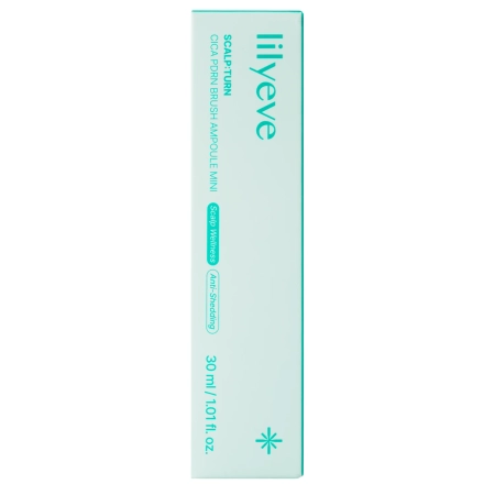 lilyeve - Scalp:Turn Cica PDRN Brush Ampoule - Pretblaugznu Ampula Galvas Ādai - Mini - 30ml