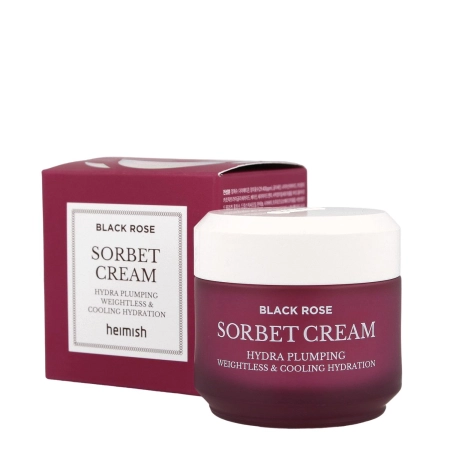 Heimish - Black Rose Hydra Plumping Sorbet Cream - Mitrinošs Sejas Krēms - 50ml