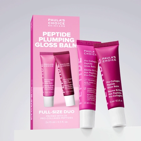 Paula's Choice - Peptide Plumping Gloss Balm Duo - Limitēts Lūpu Balzamu Komplekts
