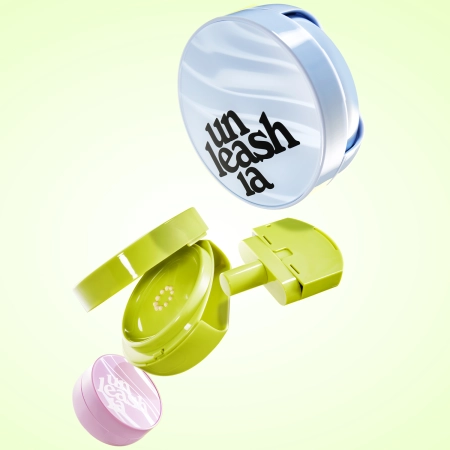 Unleashia - Satin Wear Healthy-Green Cushion Cover Package - Iepakojums Tonālajam Krēmam -1 gab.