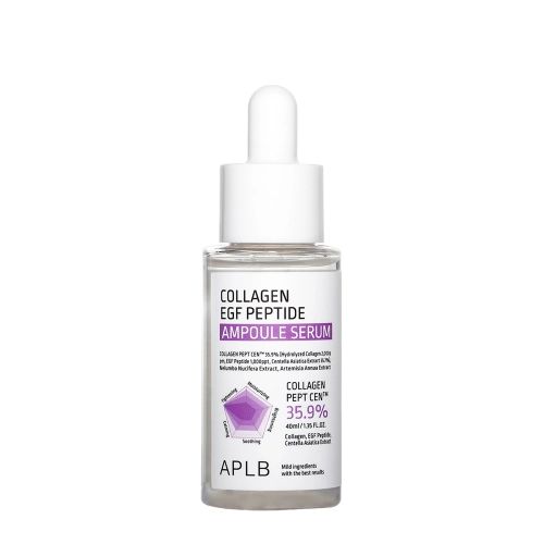 APLB - Collagen EGF Peptide Ampoule Serum - Mitrinošs un Nostiprinošs Sejas Serums - 40ml