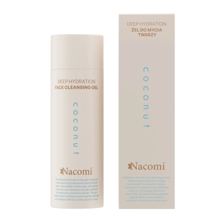 Nacomi - Deep Hydration - Sejas Mazgāšanas Gels - Coconut - 140ml