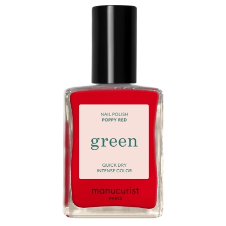 Manucurist - Green - Nagu Laka - Poppy Red - 15ml