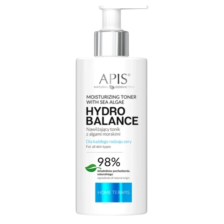 Apis - Professional - Hydro Balance - Mitrinošs Toniks ar Jūras Aļģēm - 500ml