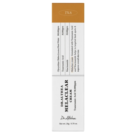 Dr. Althea - Melaclear Cream - Krēms Lokālai Pigmentācijas Mazināšanai - 20g