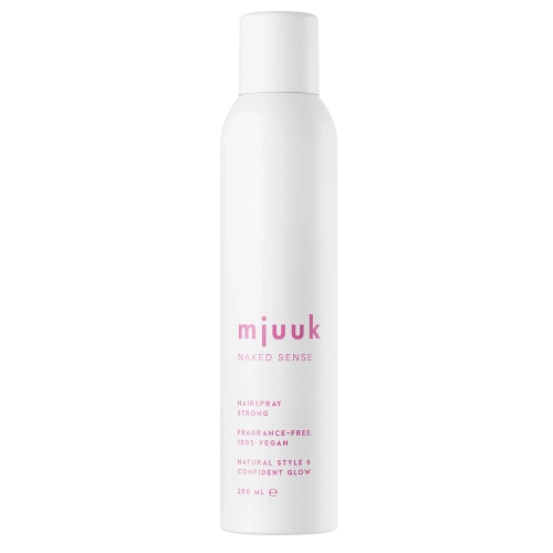 Mjuuk - Naked Sense Fragrance-free Hairspray Strong - Fiksēošs Matu Sprejs - Bez Smaržas - 250ml