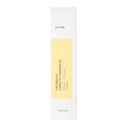 iUNIK - Calendula Complete Cleansing Oil - Attīrošā Eļļa Ar Kliņģerīšu Ekstraktu - 200ml