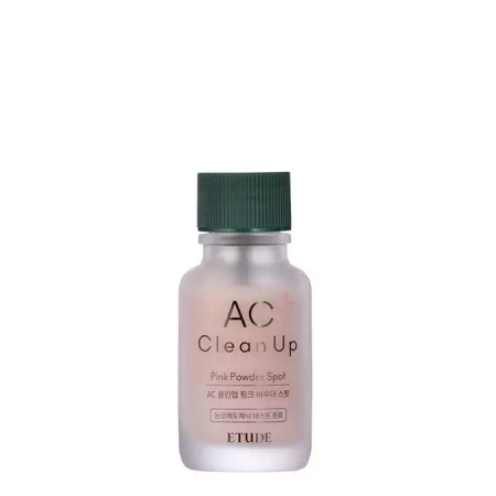 Etude House - AC Clean up Pink Powder Spot - Lokālais Serums Izsitumiem - 15ml