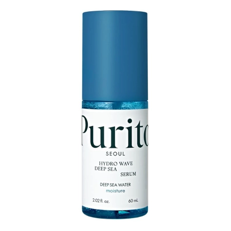 Purito Seoul - Hydro Wave Deep Sea Serum - Dziļi Mitrinošs Serums uz Jūras Ūdens Bāzes - 60ml