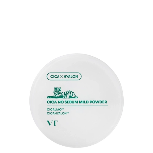 VT Cosmetics - Cica No-Sebum Mild Powder - Matējošs Sejas Pūderis - 5g