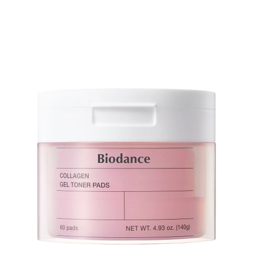 Biodance - Collagen Gel Toner Pads - Nostiprinoši Kolagēna Sejas Spilventiņi - 60 gab.