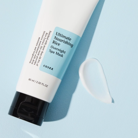 COSRX - Ultimate Nourishing Rice Overnight Spa Mask - Barojoša Nakts Maska ar Rīsu Ekstraktu - 60ml