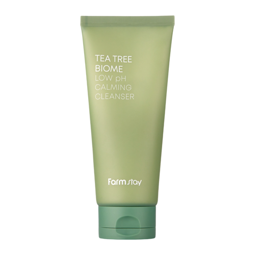 Farmstay - Tea Tree Biome Low pH Calming Cleanser - Nomierinoša Želejas Sejasi Attīrīšanai - 180ml