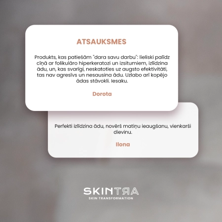 SkinTra - Smoother Than Ever - Serums ar 12% Pienskābi Ķermenim un Sejai - 100ml