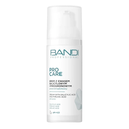 Bandi - Pro Care - Salicilskābes un Pirovīnskābes Krēms Pret Akni - 50ml