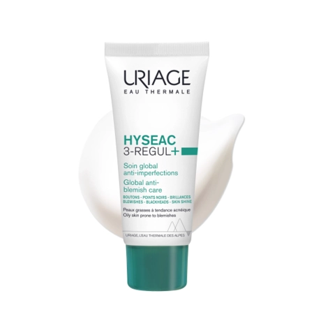 Uriage - Hyseac 3-Regul - Nepilnības Mazinošs Krēms - 40ml