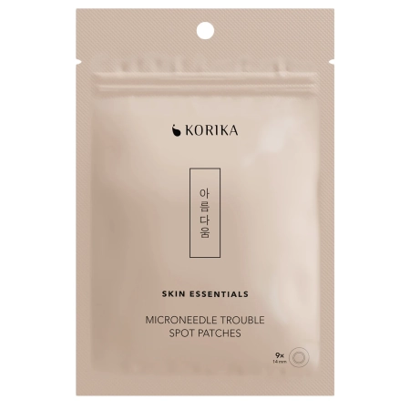 KORIKA - Skin Essentials Microneedle Trouble Spot Patches - Mikroadatu Plāksteri Pret Nepilnībām - 9gab