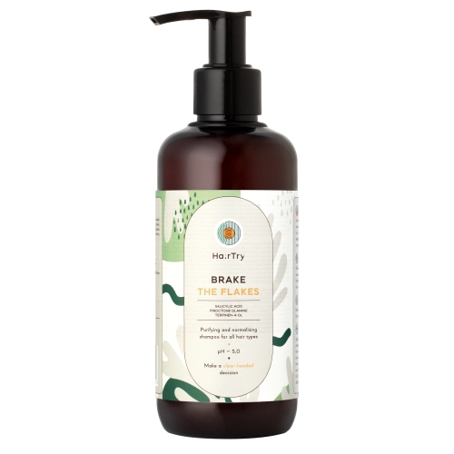 HairTry - Brake the flakes - Normalizējošs Šampūns ar Salicilskābi - 250ml