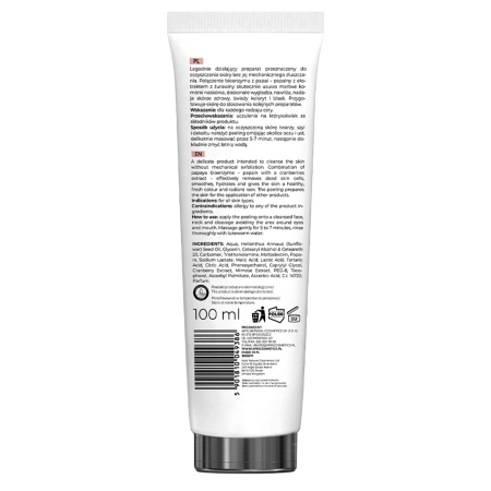 Apis - Enzymatic Face Scrub - Enzīmu Sejas Pīlings ar Dzērvenēm - 100ml