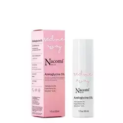 Nacomi - Next Level - 5% Azeloglicīns + B6 - Nomierinošs Serums Ādai ar Kuperozi un Rozāciju  - 30ml
