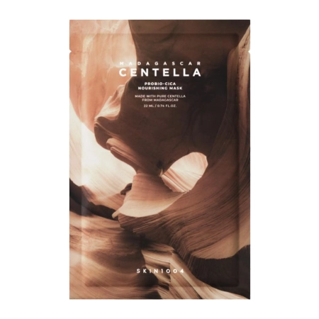 SKIN1004 - Madagascar Centella Probio-Cica Nourishing Mask - Atjaunojoša Auduma Maska - 22ml