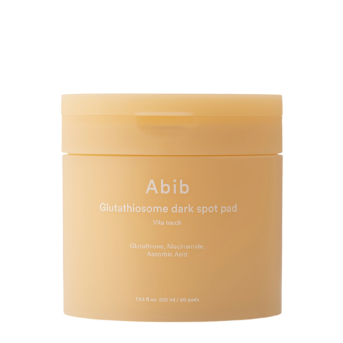 Abib - Glutathiosome Dark Spot Pad Vita Touch - Mitrinoši-Izgaismojošas Plāksnītes - 220ml/60gab