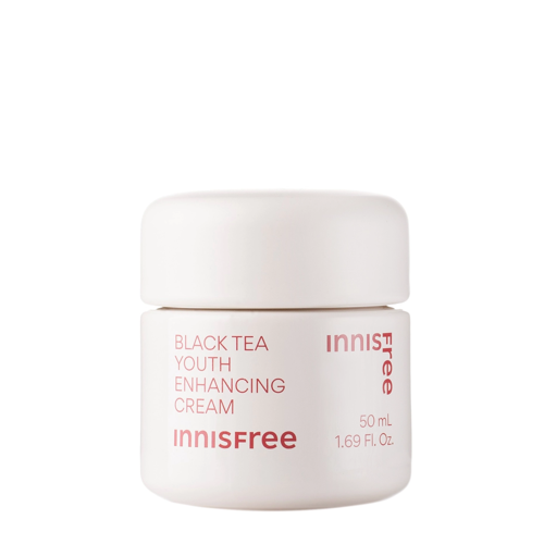 Innisfree - Black Tea Youth Enhancing Cream - Izlīdzinoši-Nostiprinošs Sejas Krēms - 50ml