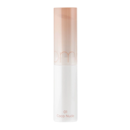 Rom&nd - Glasting Melting Balm - Spīdīgs Lūpu Balzams - 01 Coco Nude - 3,5g