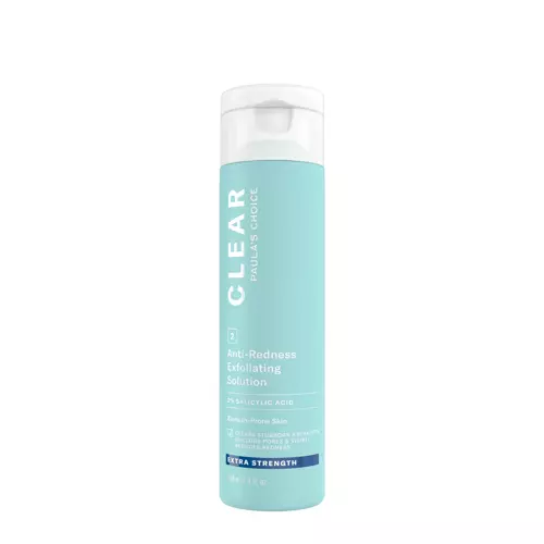Paula's Choice - Clear - Extra Strength Anti-Redness Exfoliating Solution 2% BHA - Pīlinga šķidrums ar 2% salicilskābi - 118ml