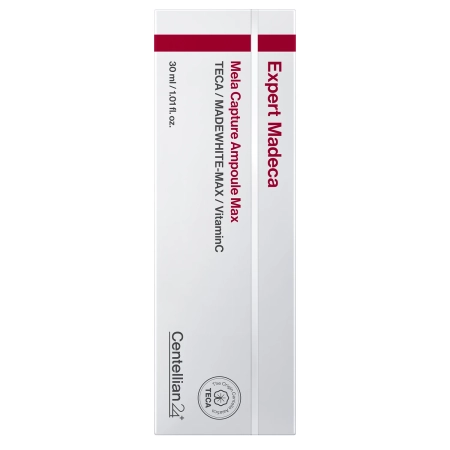 Centellian24 - Madeca Mela Capture Ampoule Max - Izgaismojošs un Mitrinošs Serums Sejai - 30ml