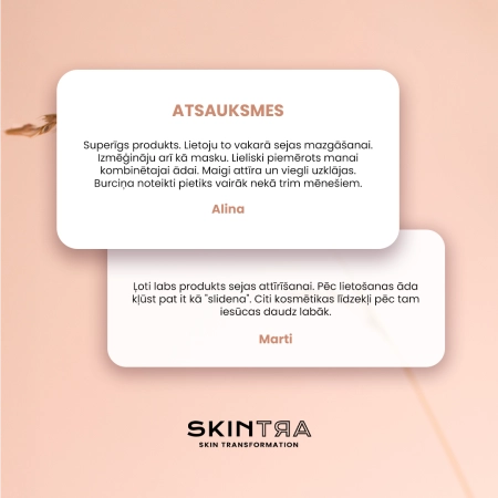 SkinTra - Pink Pow(d)er - Daudzfunkcionāls Attīrošs Pulveris ar Enzīmiem un Māliem - 40g
