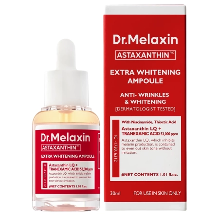 Dr.Melaxin - Astaxanthin Brightening Ampoule - Izdaismojoša Serums-Ampula ar Astaksantīnu - 30ml