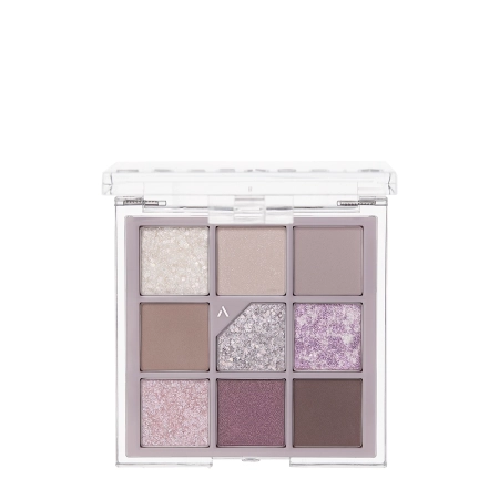 Unleashia - Glitterpedia Eye Palette - Vegāniska Acu Ēnu Palete - 4 All Of Lavender Fog - 6,6g