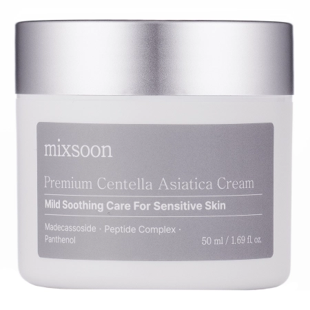 Mixsoon - Premium Centella Asiatica Cream - Mitrinošs Sejas Krēms - 50ml