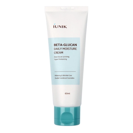 iUNIK - Beta-Glucan Daily Moisture Cream - Sejas Mitrinošs Krēms - 60ml