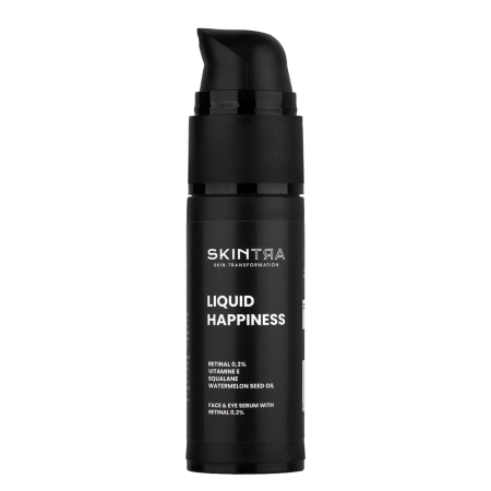 SkinTra - Liquid Happiness - Sejas un Acu Zonas Serums ar 0,3% Retinālu - 30ml