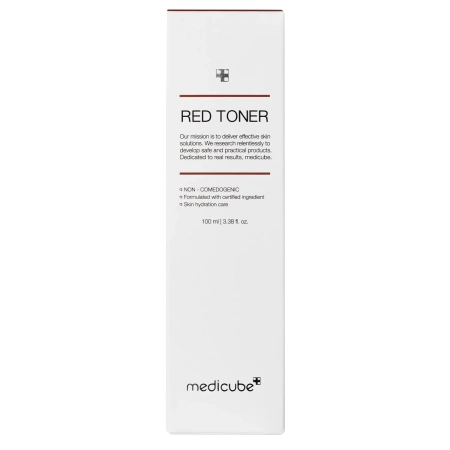 Medicube - Red Toner 2.0 - Toniks Aknes Skartai un Problematiskai Ādai - 100ml