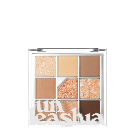 Unleashia - Glitterpedia Eye Palette - Vegāniska Acu Ēnu Palete - 2 All Of Brown - 6,6g