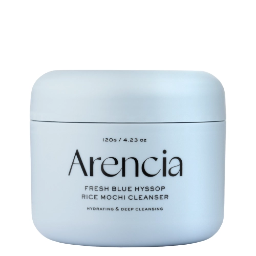 Arencia - Fresh Blue Hyssop Rice Mochi Cleanser - Mitrinoša sejas attīrošā pasta - 120g - Fresh Blue Hyssop Rice Mochi Cleanser - Mitrinoša Sejas Tīrīšanas Pasta - 120g