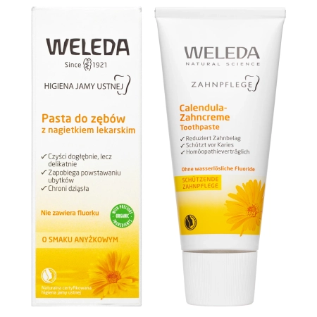 WELEDA - Kliņģerīšu Zobu Pasta - 75ml