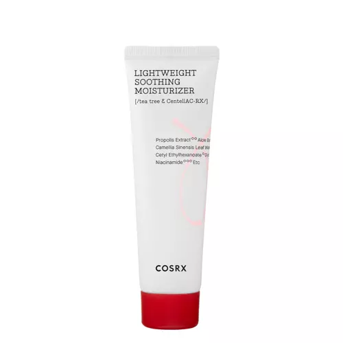 COSRX - AC Collection Lightweight Soothing Moisturizer - Viegls mitrinošs krēms pret pinnēm - 80ml