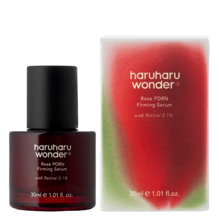 Haruharu Wonder - Rose PDRN Firming Serum - Nostiprinošs Serums ar 0,1% Retinālu un PDRN - 30ml