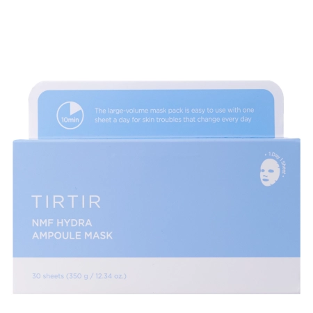 TIRTIR - NMF Hydra Ampoule Mask - Mitrinošu Sejas Masku Komplekts - 30 gab/350g