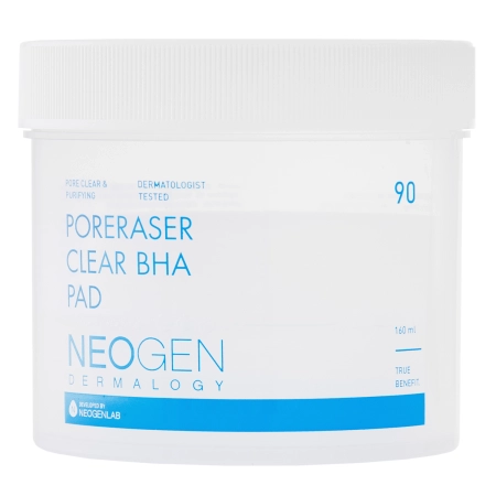 Neogen - Dermalogy Poreraser Clear BHA Pad - Pīlingojošas Sejas Plāksnītes - 90 gab